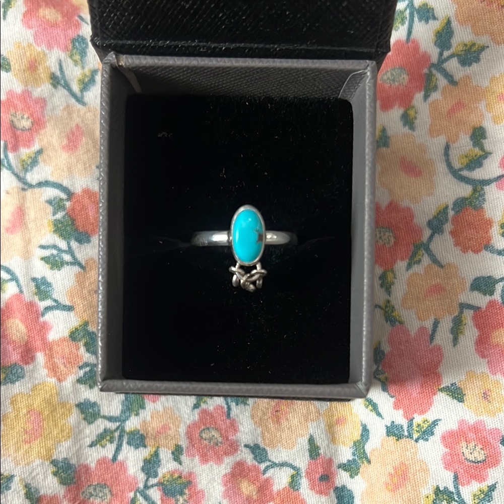 Turquoise Silver Ring